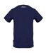 T-shirt Motif/style Grand Logo Shield Aldis Homme Bleu Marine Aquascutum-2