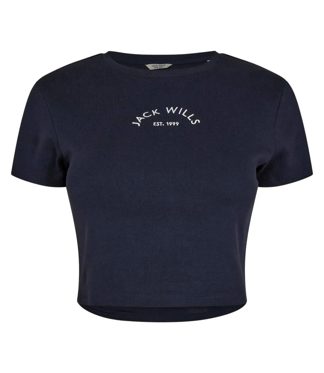 T-shirt Court Motif/style 1 Femme Bleu Marine Jack Wills-2