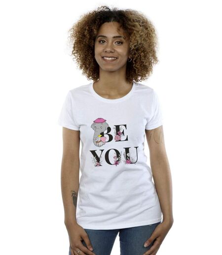 Disney - T-shirt DUMBO BE YOU - Femme (Blanc) - UTBI16415