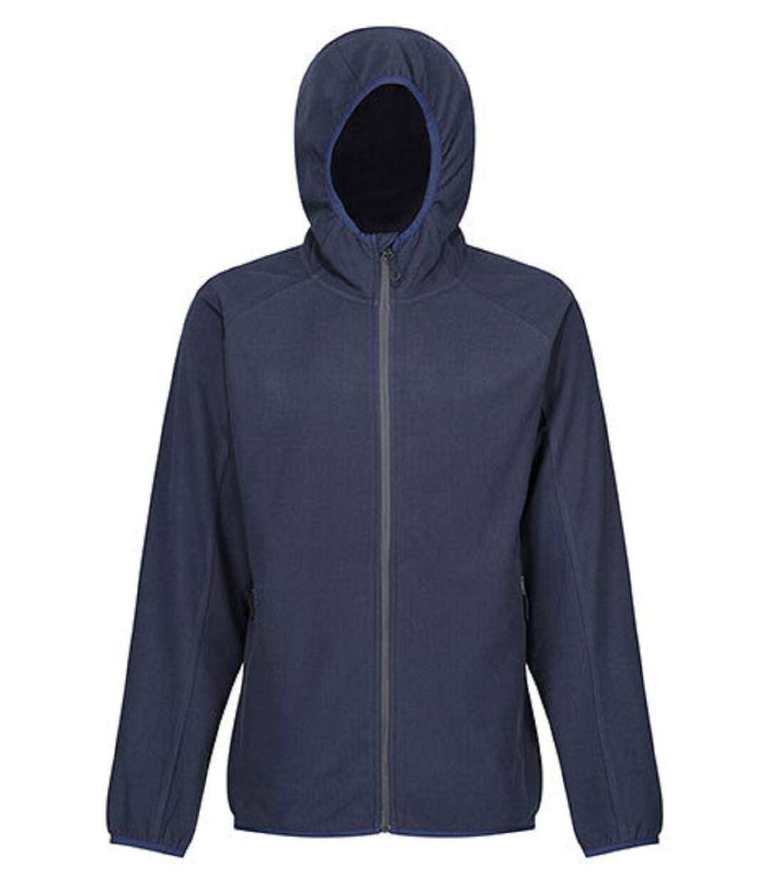 Veste polaire à capuche - Homme - TRF690 - bleu marine et gris-2