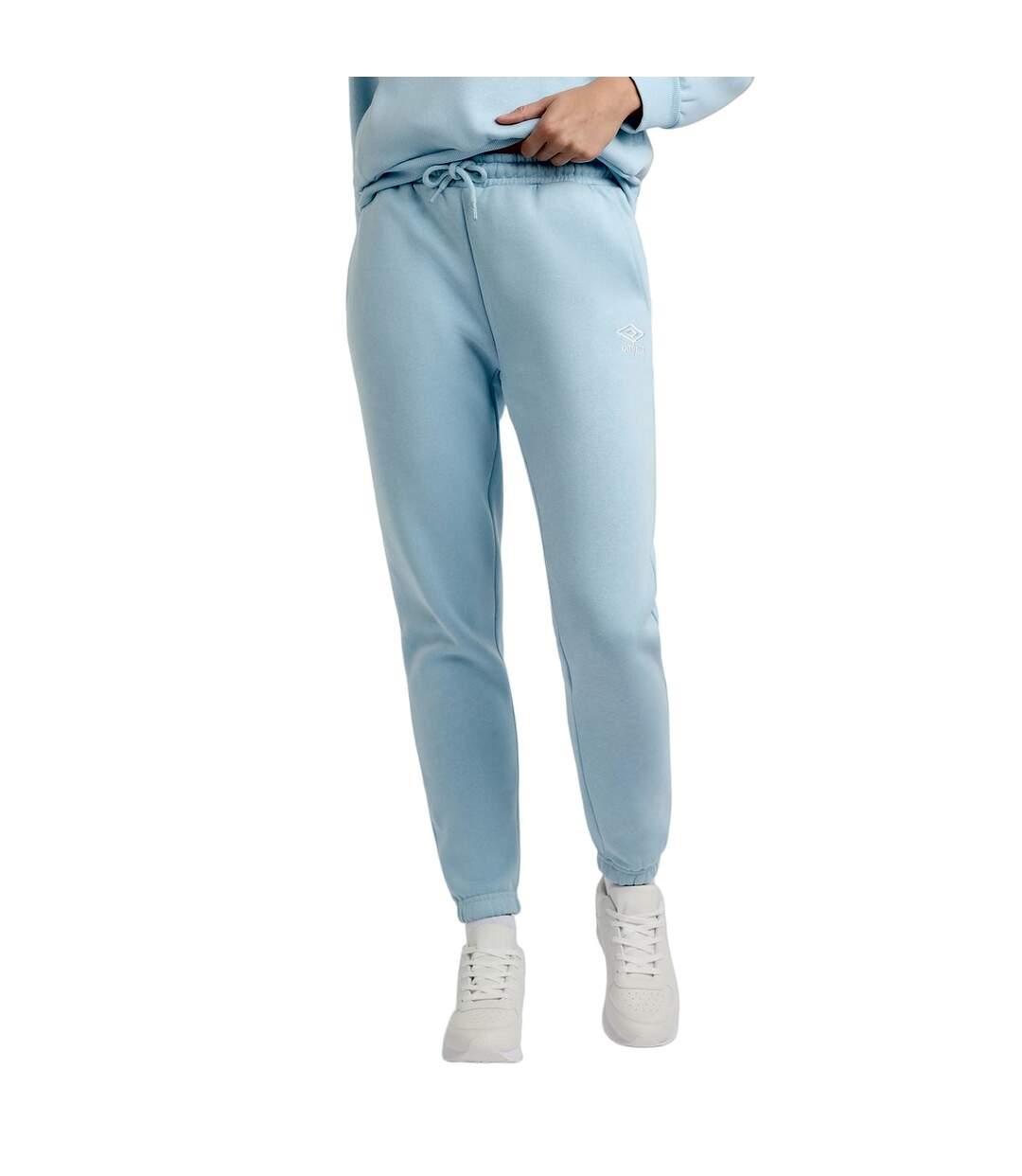 Umbro - Pantalon de jogging CORE - Femme (Bleu pastel / Blanc) - UTUO2002-3