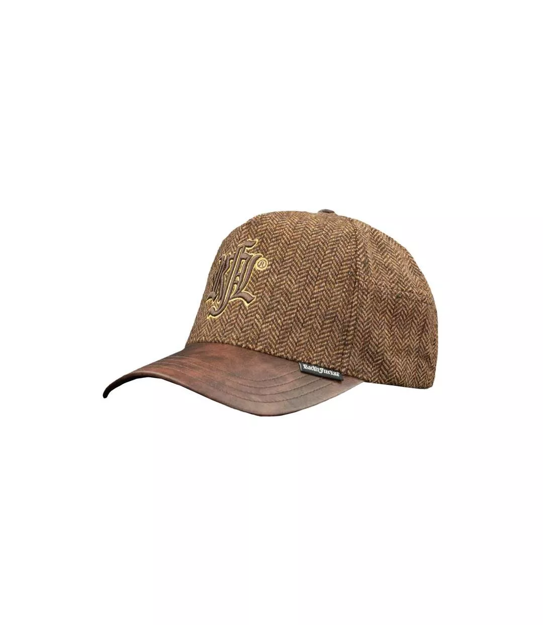 Casquette trucker avec filet visière suedine Love Rock'n Free Life-1