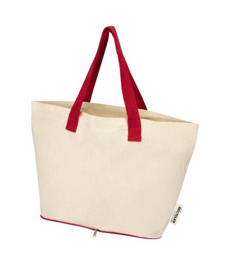 Tote Bag Sierra Taille Unique Naturel Rouge Floso