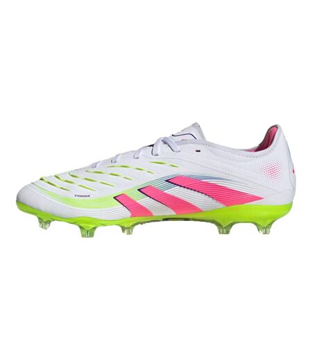 Chaussures De Foot Pour Terrain Ferme Homme Blanc Rose Citron Predator