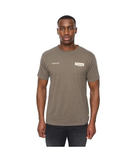 Mens Mersak T-shirt Dark Olive Duck And Cover