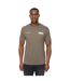 Mens Mersak T-shirt Dark Olive Duck And Cover-1