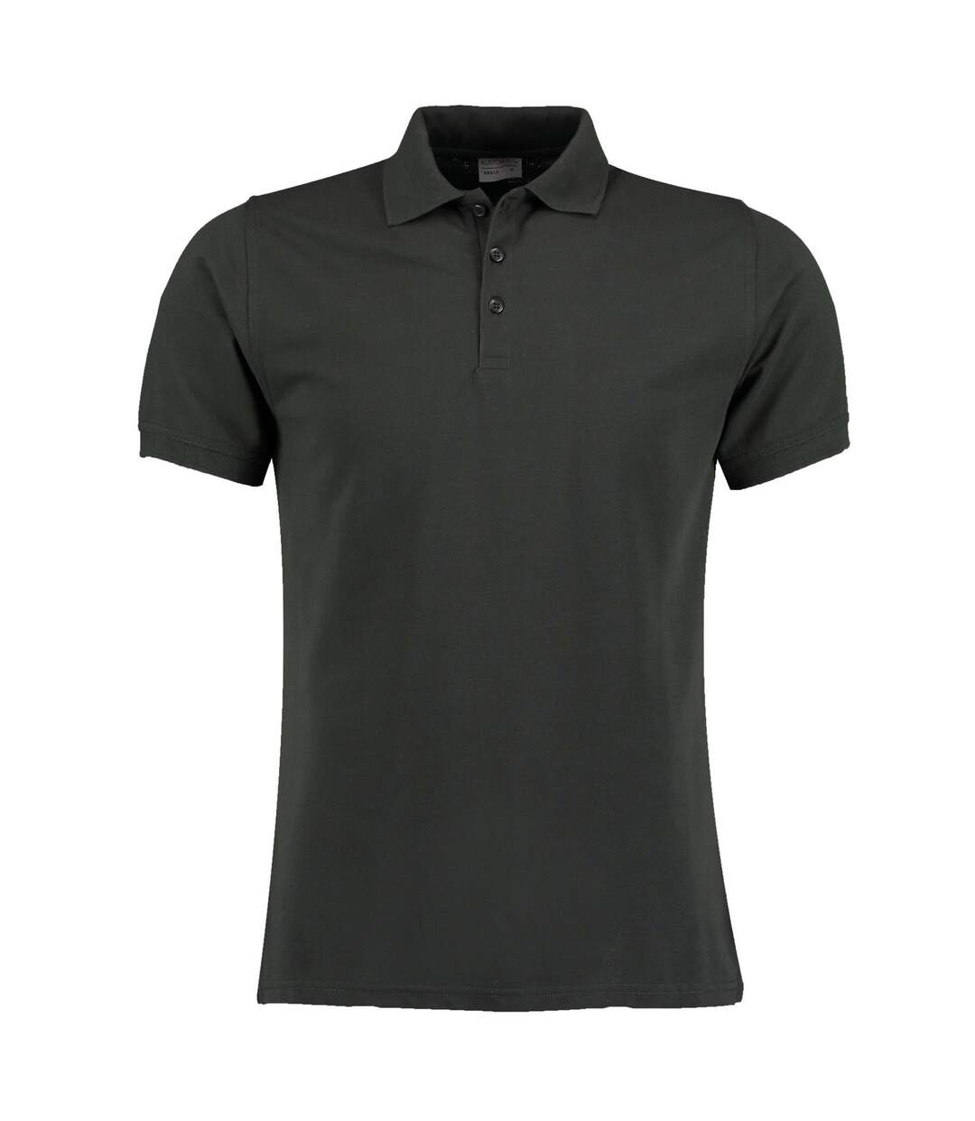 Polo Klassic Homme Gris Foncé Kustom Kit-1