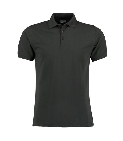 Polo Klassic Homme Gris Foncé Kustom Kit