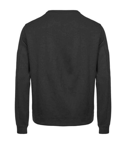 Tee Jays Mens Athletic Crew Neck Sweatshirt (Black)