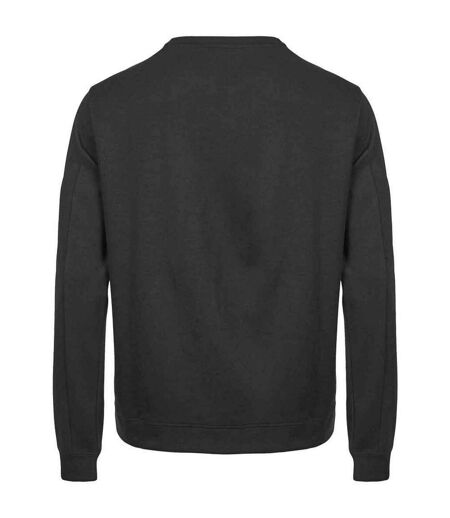 Tee Jays Mens Athletic Crew Neck Sweatshirt (Black) - UTPC6519