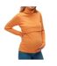 Pull de grossesse orange femme mamalicious suniva-1
