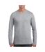 Gildan Mens Soft Style Long Sleeve T-Shirt (Sport Grey (RS)) - UTBC488-1