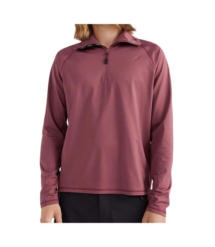 Polaire à Col 1/4 de zip Rose Homme O'Neill Clime - L