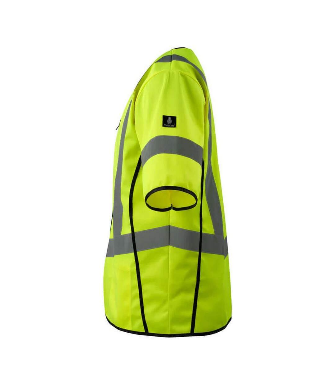 Gilet Haute Visibilité Manches Courtes Safe Supreme Packwood Adulte Jaune Fluo Mascot-3