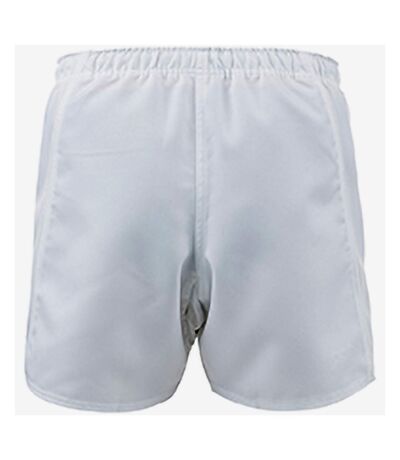 Canterbury Mens Advantage Elasticated Sports Shorts (White) - UTPC2494