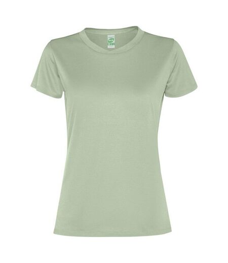 T-shirt slam femme vert brume Roly