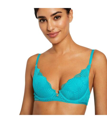 Soutien-gorge ampliforme turquoise Zoe Dentelle