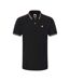 Polo Motif/style Logo Homme Noir Pretty Green-1