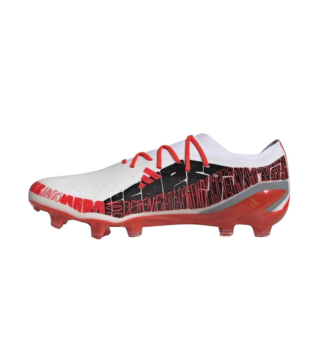 Mens X Speedportal 1 Lionel Messi Firm Ground Football Boots Blanc Rouge Adidas-3