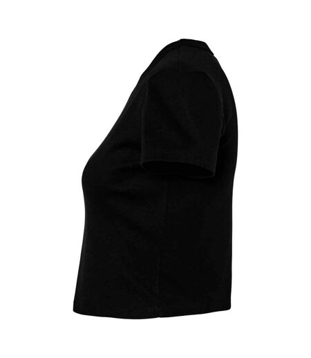 Haut Court Femme Noir Uni Bella + Canvas