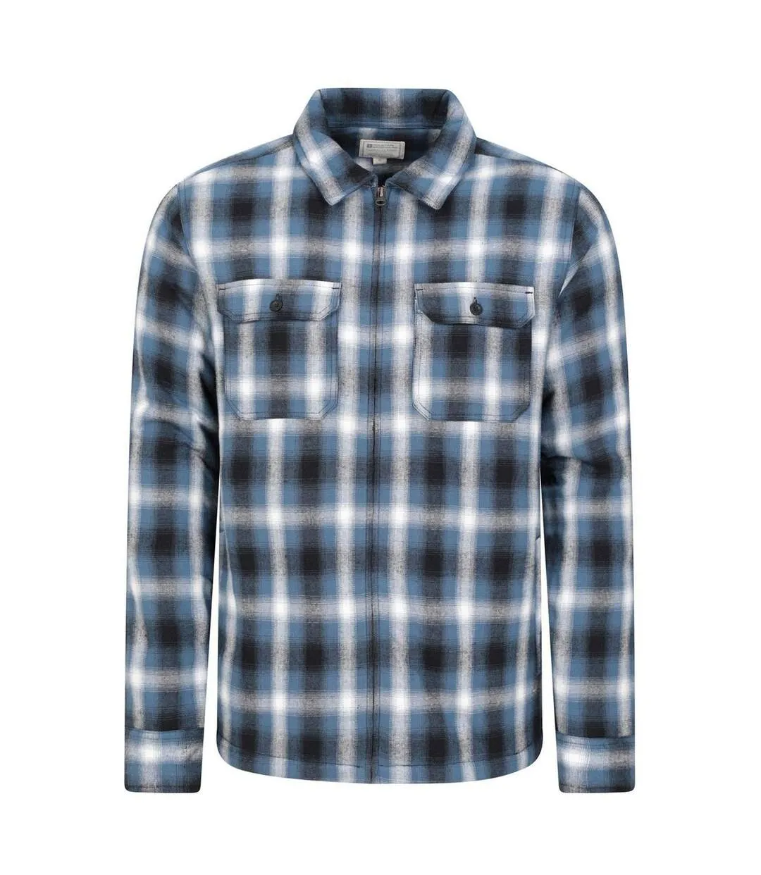 Chemise Stream Homme Bleu Mountain Warehouse-1