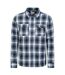 Mountain Warehouse Mens Stream II Flannel Lined Shirt (Blue) - UTMW853