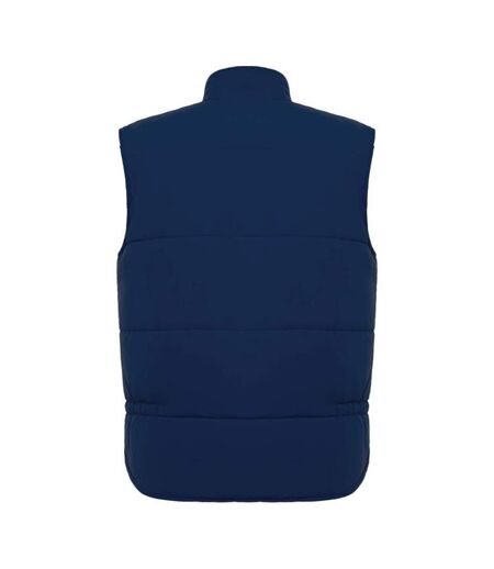 Veste Sans Manches Persei Homme Bleu Marine Jaune Fluo Roly Workwear