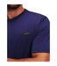 Mens Organic Cotton Relaxed Fit T-shirt Patriot Blue Karl Lagerfeld-4