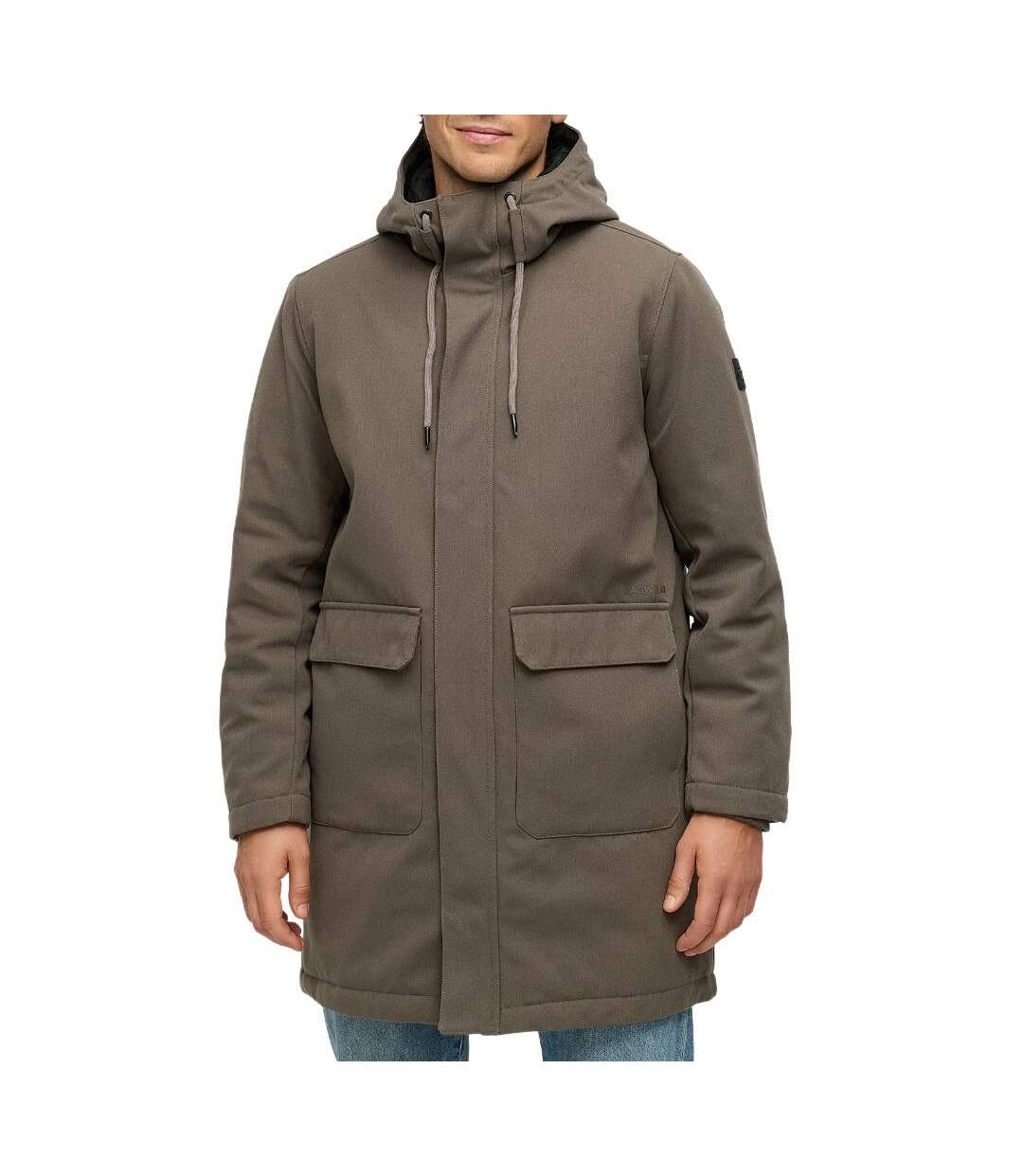 Blouson marron homme ragwear ragos-1