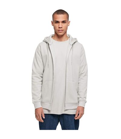 Mens Heavy Zip Up Hoodie Light Asphalt Build Your Brand
