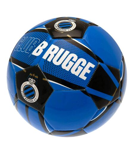 Club Brugge KV - Ballon de foot (Bleu / Noir / Blanc) (Taille 5) - UTTA8801