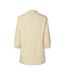 Blazer jaune femme pieces bosella-2