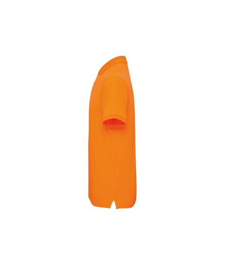Premier - Polo COOLCHECKER - Homme (Orange néon) - UTPC5596