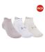 Pack Of 3  Unisex Adult Trainer Socks  Grey Under Armour-1