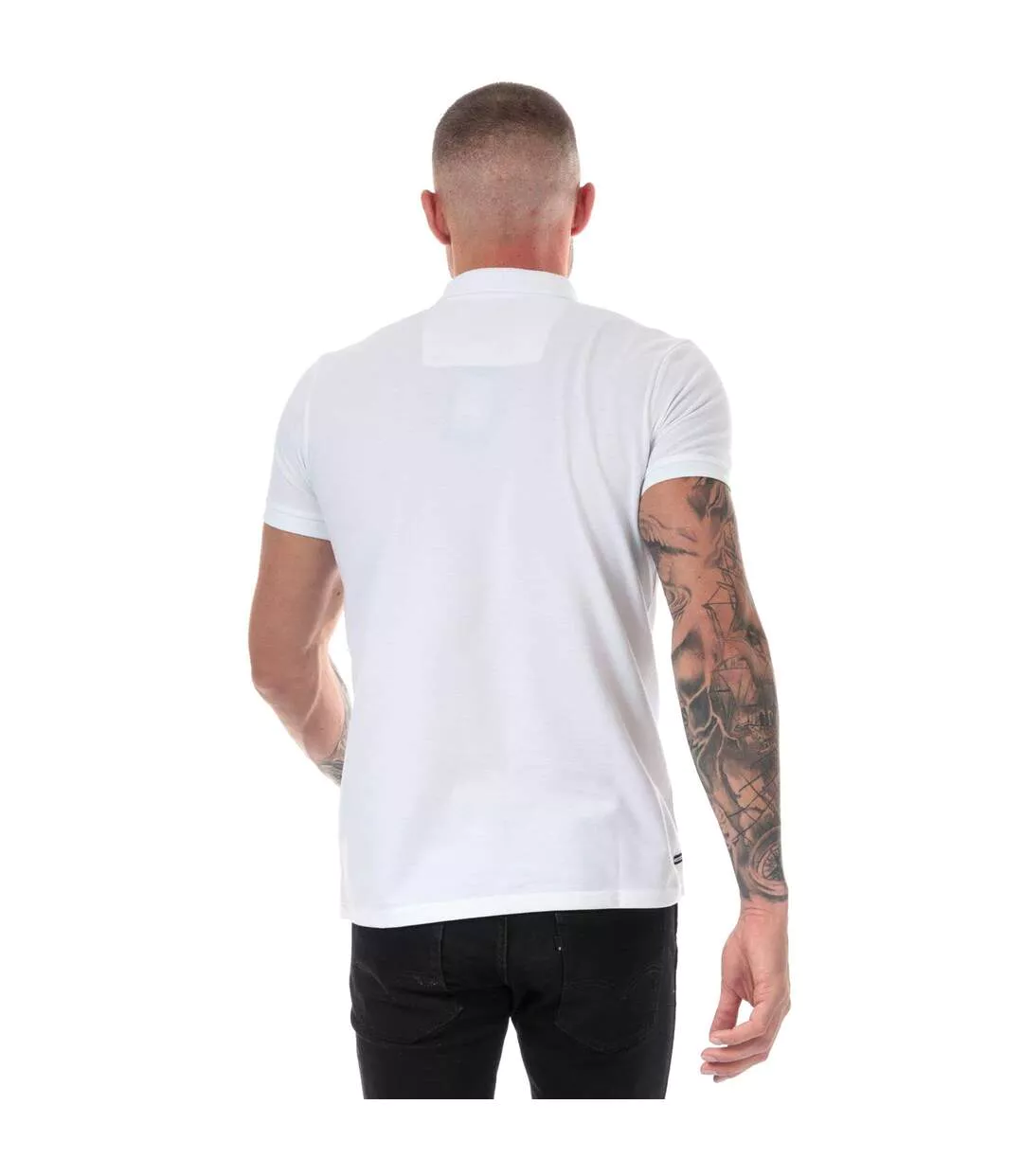 Polo Barnum Homme Blanc Weekend Offender-3