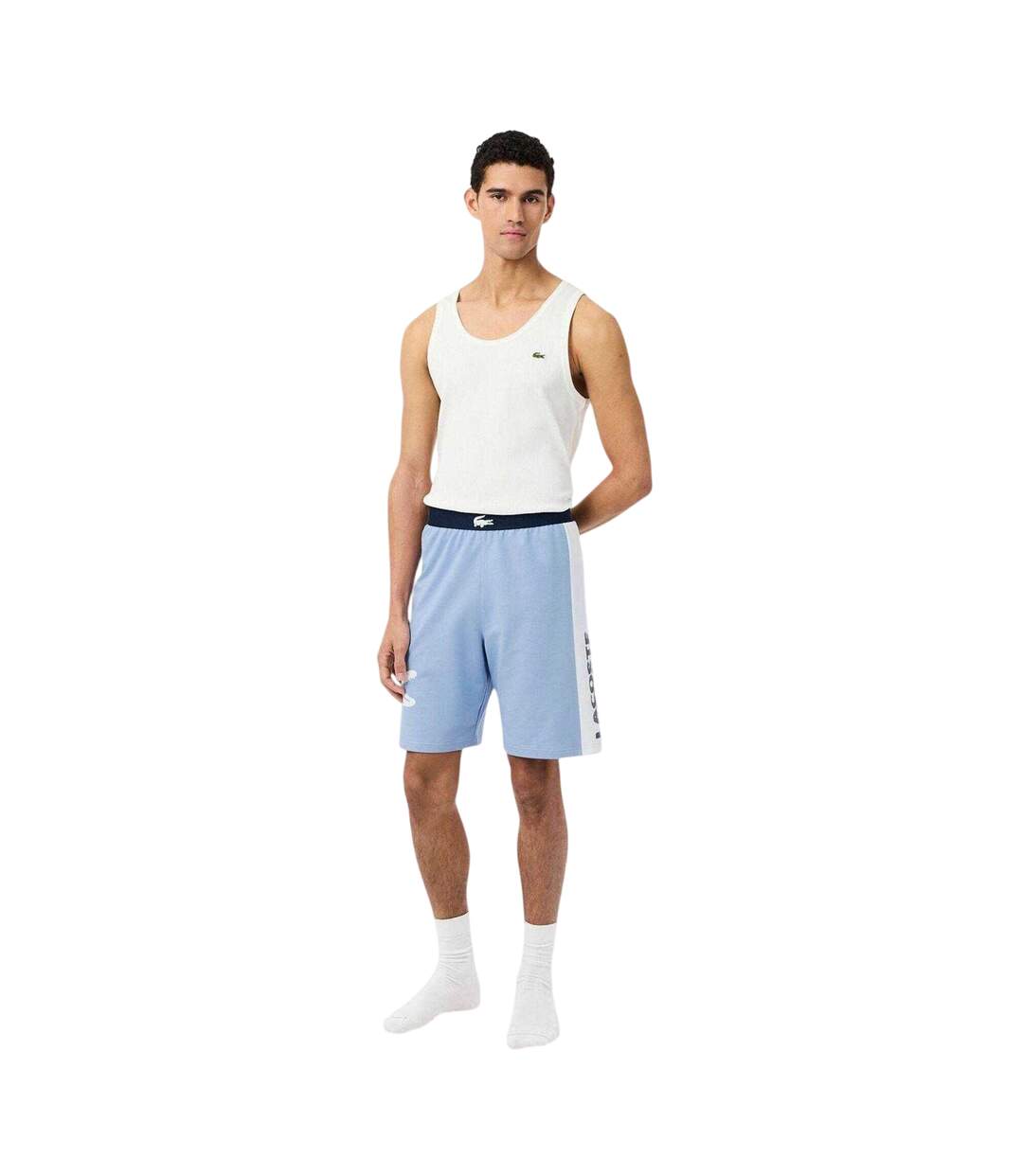 Short De Détente Homme Bleu Lacoste-4