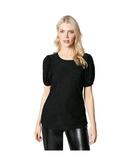 T-shirt femme noir Principles