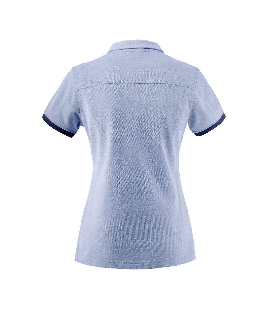 Polo Larkford Femme Bleu Clair James Harvest-2