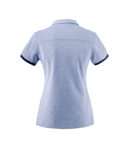 Polo Larkford Femme Bleu Clair James Harvest