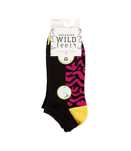 Wildfeet - 5 Pack Ladies Bamboo Liner Socks