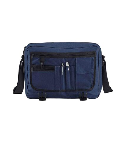 Flap top 11l messenger bag one size french navy Bagbase