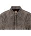Robe Chemisier Mi-longue Davivio Femme Marron Noir Boss-3