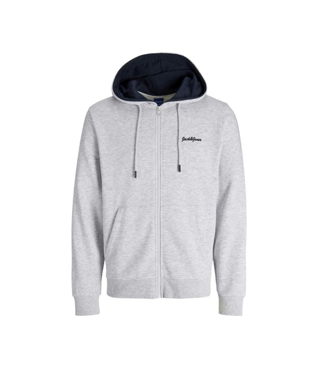 Sweat Zippé Gris Homme Jack & Jones Jortango - L-1