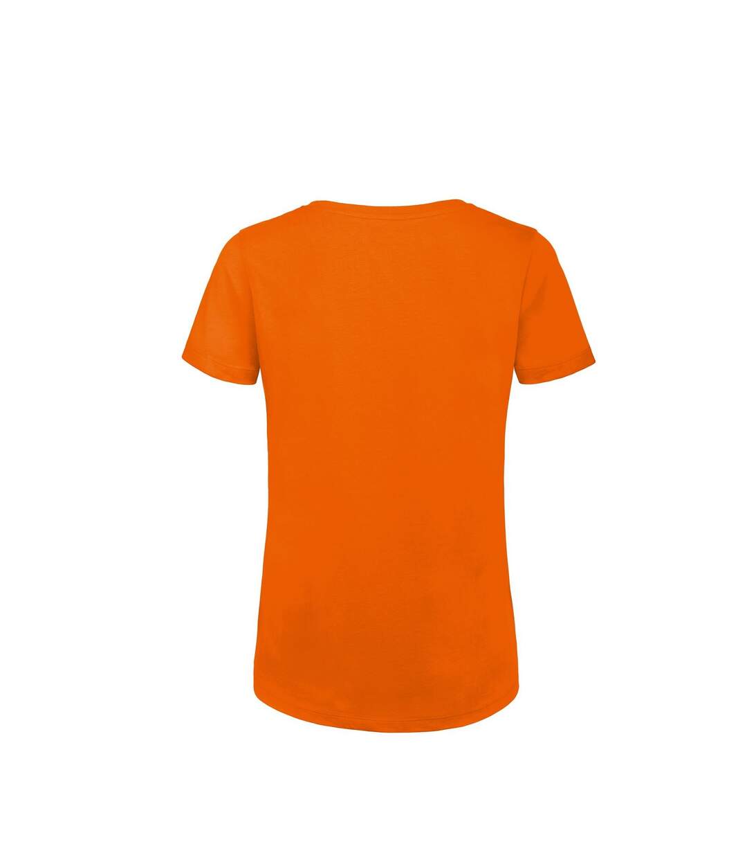 Mens Organic Tee Orange B&C-2