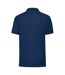 Mens 65/35 polo shirt navy Fruit of the Loom