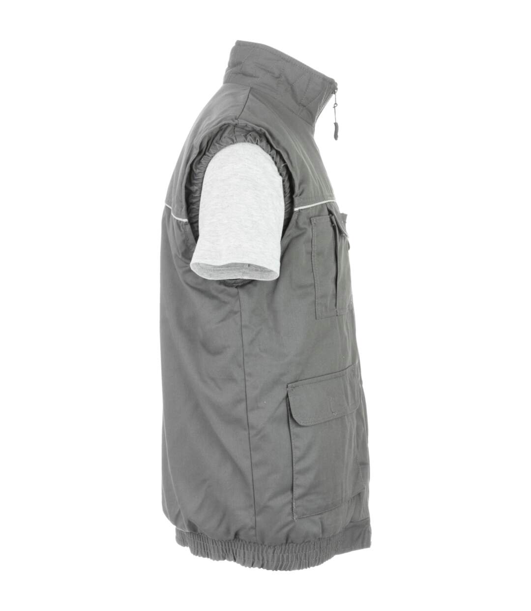 Gilet de travail matelassé Classic Würth MODYF gris-3