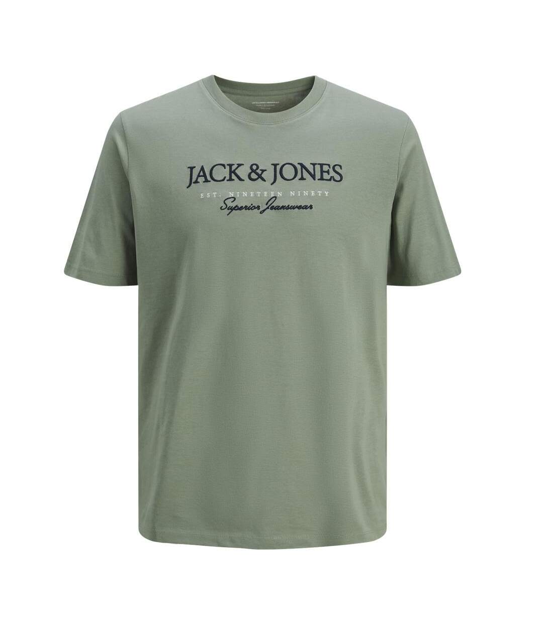 T-Shirt vert homme jack & jones jorclash-1