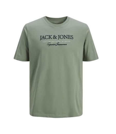 T-Shirt vert homme jack & jones jorclash