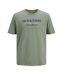 T-Shirt vert homme jack & jones jorclash-1