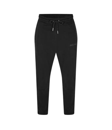 Mens Straight Joggers Black Jack Wills